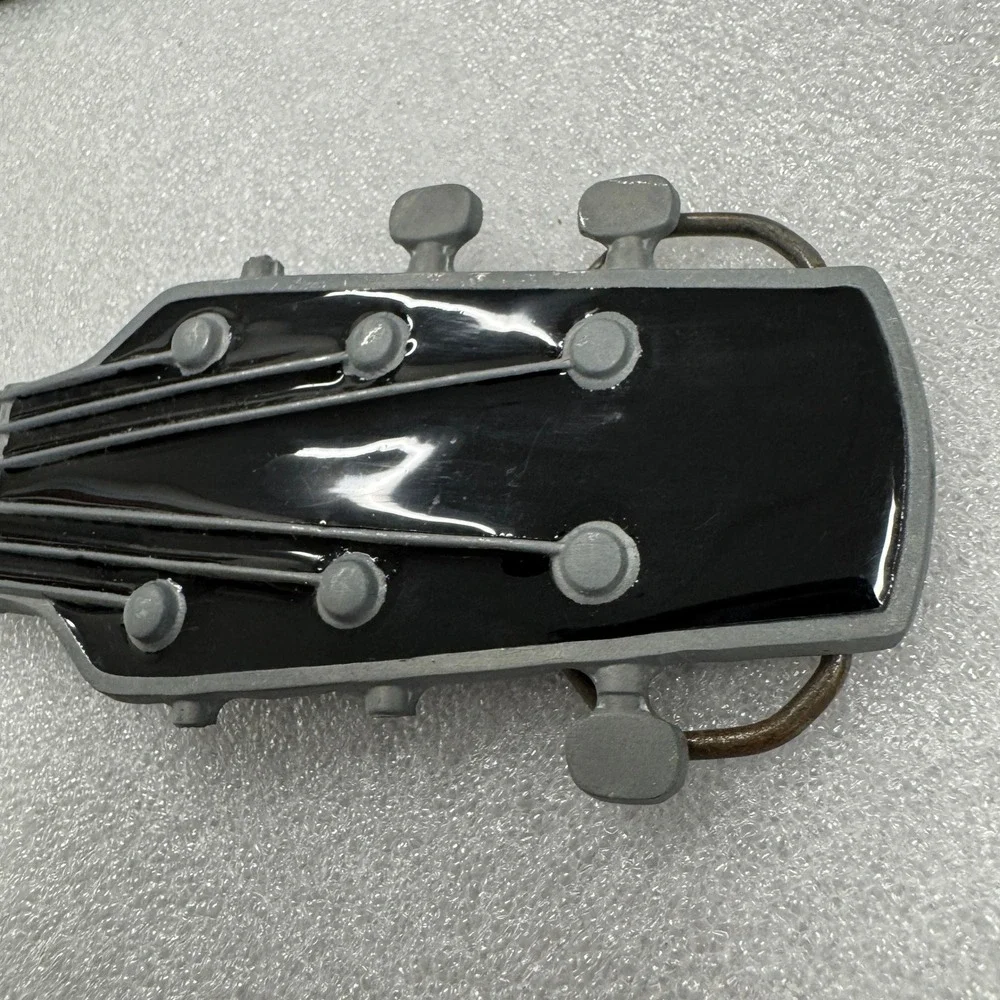 Great American‎ Products 2008 Guitar Headstock Belt Buckle Black